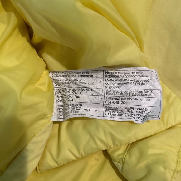 lululemon athletica Light Yellow Puffer Jacket - Picture 11 of 11